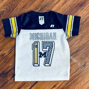 Michigan Wolverines Russell Youth Football Jersey